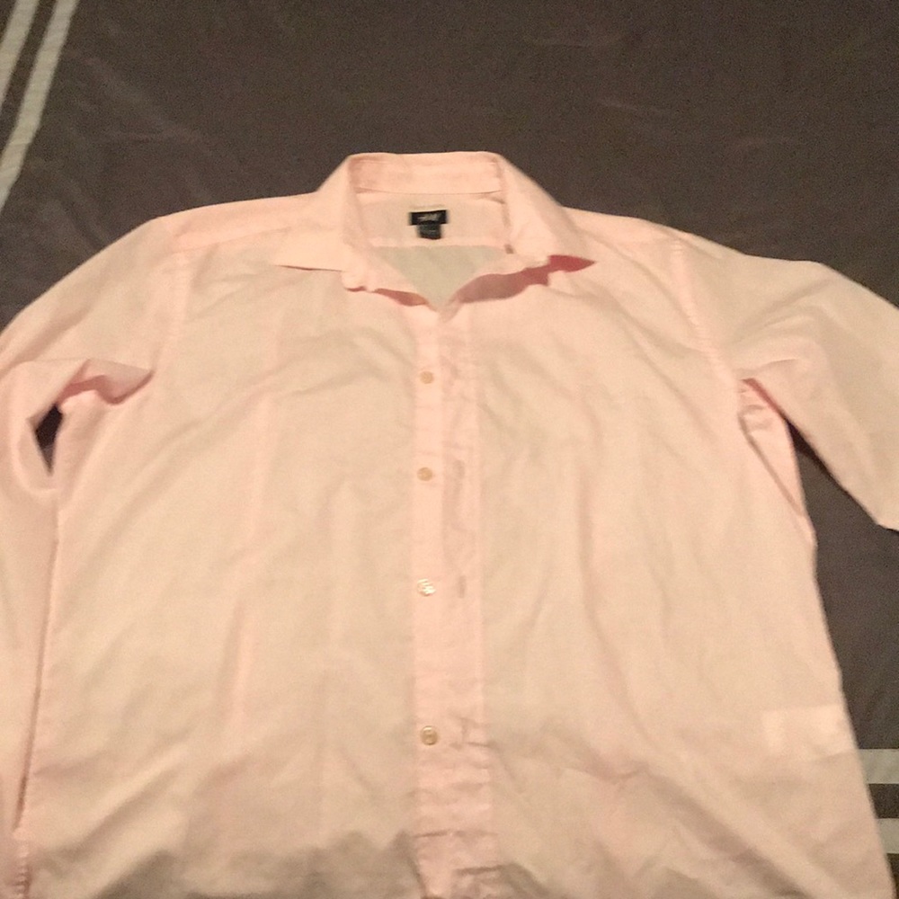 Men’s Large H&M Light Pink Pink Button Up